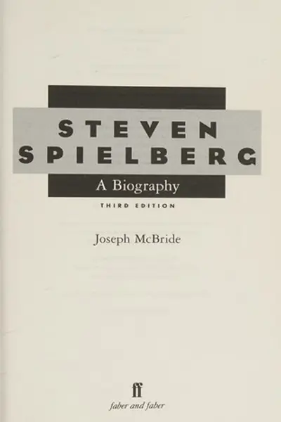 Cover of Steven Spielberg