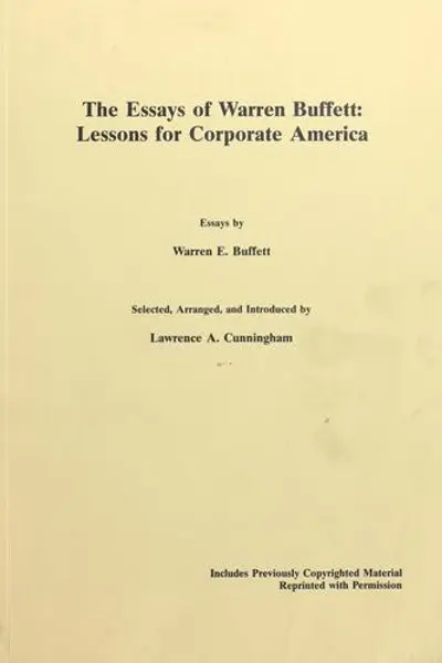 Cover of The Essays of Warren Buffett