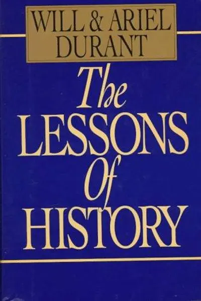 Cover of The Lessons of History